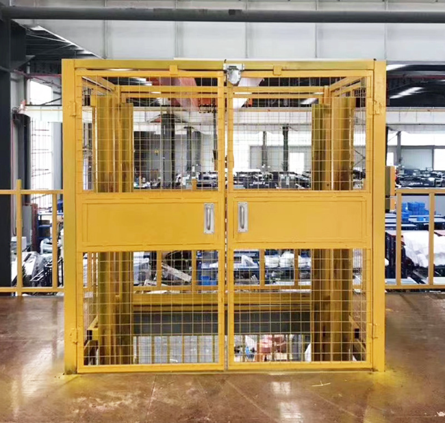 扬州智能导轨式升降机亮相